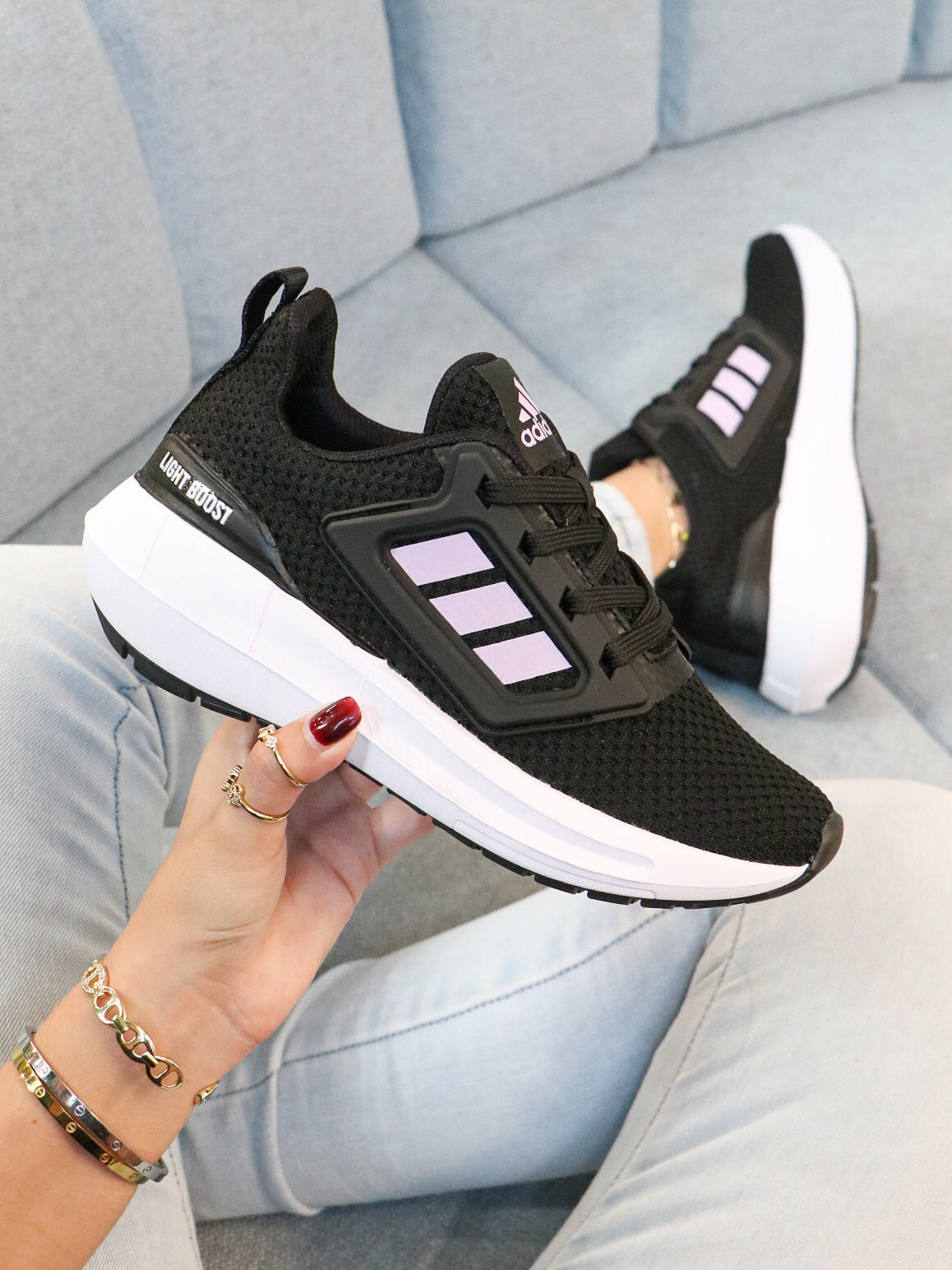 ADIDAS LIGHT BOOST DAMA 🏃♂️🔥